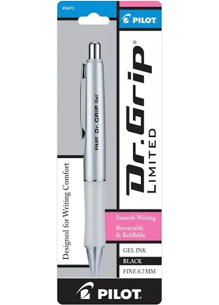 Pilot Dr. Grip Gel Pen Retractable