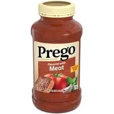 Prego Flavored with Meat Pasta Sauce