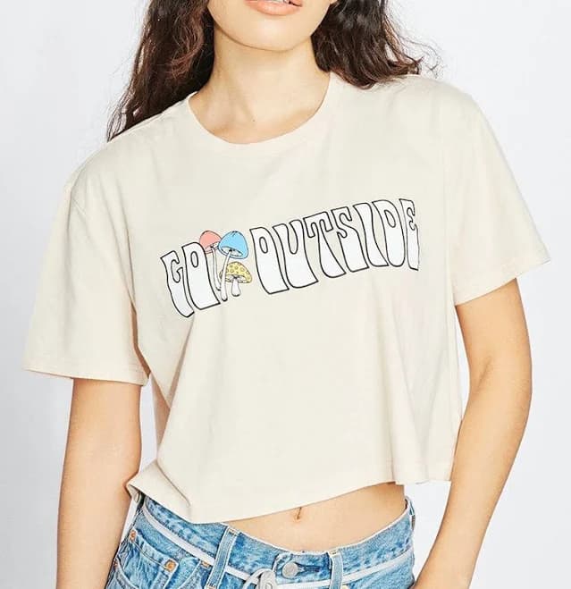 Go Outside Crop Top