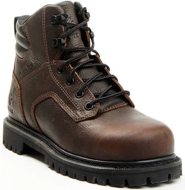 Hawx Women's 6" Lace-Up Steel Toe Work Boots