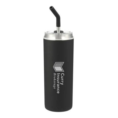 Promotional Copper Vac Tumbler with SS Straw