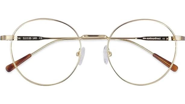 round Metal eyeglasses Online Full-Rim
