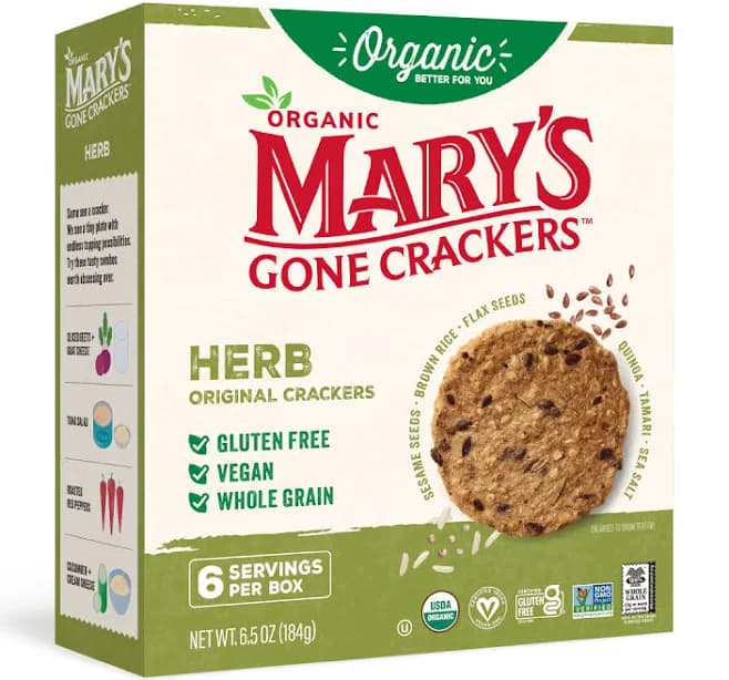 Mary's Gone Crackers Herb