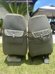 Jeep Wrangler Yj Front Seats Oem Pair Sahara Edition 87-95 for Sale in Paramount, CA - OfferUp