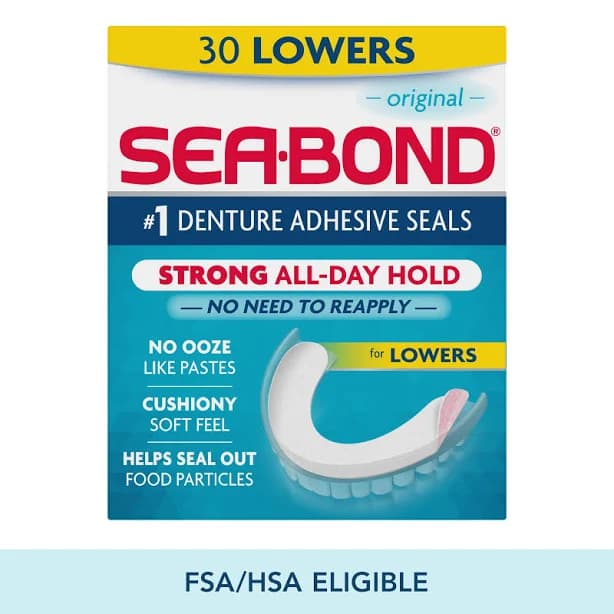 Sea-Bond Adhesive Denture Seals