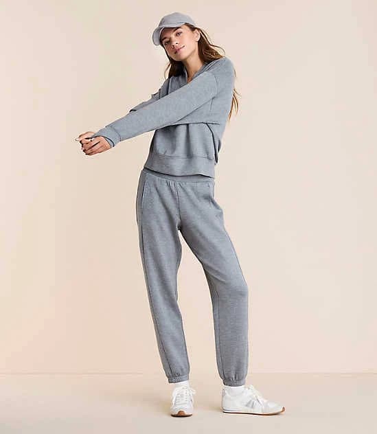 Luxe Lounge Women's Heathered Scubasoft Joggers
