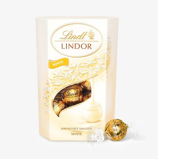 Lindt Lindor White Chocolate Truffles