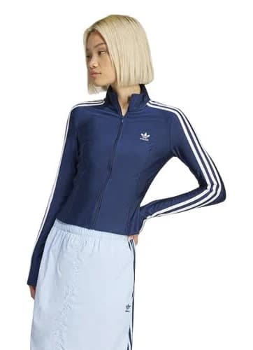 women Jacket adidas 3S Slim Track Top