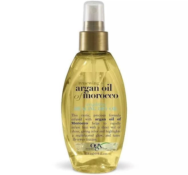 Ogx Renewing + Argan Oil Of Morocco Weightless Healing Dry Oil Spray,