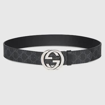 Gucci Gg supreme fabric Belt Men