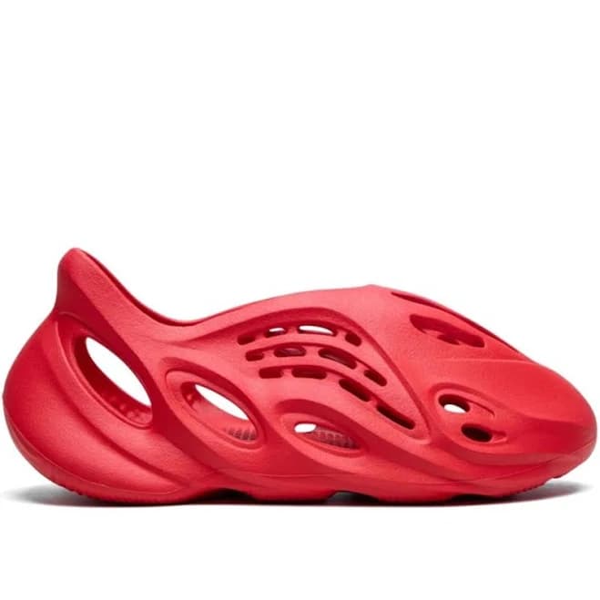 Yeezy Foam Runner "vermillion" Sneakers In Red