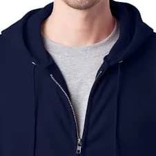 Hanes Ultimate Men's Cotton Heavyweight Full Zip Hoodie