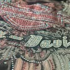 Harley-Davidson | Tops | Harley Davidson Womens Black Graphic Tank Large Rhinestones | Poshmark