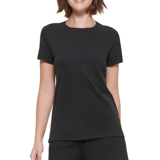 Calvin Klein Performance Women's Cotton Short-Sleeve Crewneck T-Shirt