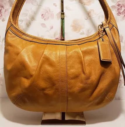 Coach Ergo Pleated Hobo Shoulder Bag