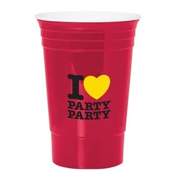 Red Sample - Custom Prime Line USA Made 16 oz The Party Cup