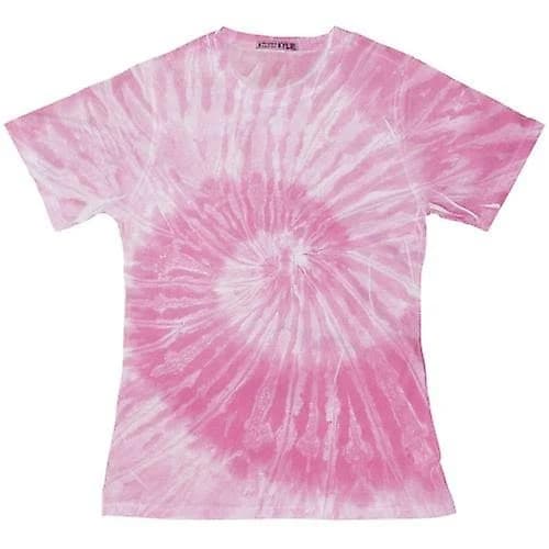 Colortone Women's Spider Tie Dye T-Shirt