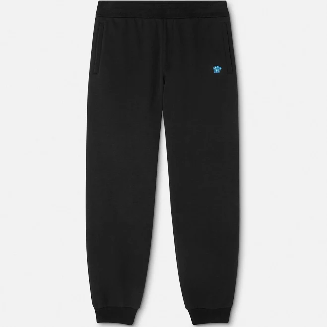 Versace Embroidered Medusa Sweatpants