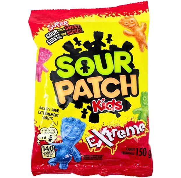 Sour Patch Kids Extreme Candy 150 G