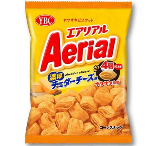 Aerial Corn Snack - Cheddar Cheese | Japan Cheesy Snack