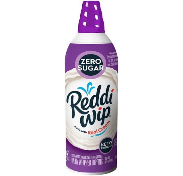 Reddi Wip Zero Sugar Dairy Whipped Topping