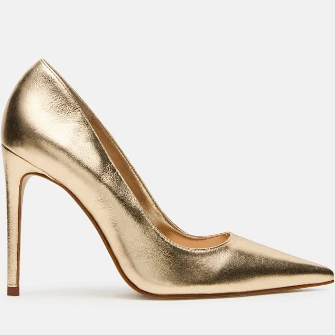 Steve Madden Women's Pointed Toe Leather Heels