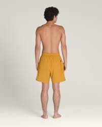 Primary Solid Elastic 17'' Boardshorts en Harvest Gold Yellow | Vans CA