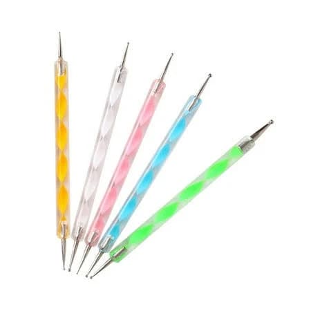 5 Nail Art Dotting Tools for Mandala Rock Painting
