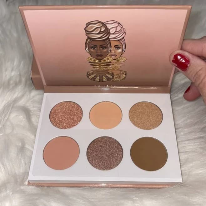 The Nudes By Juvia’s Eyeshadow Palette 0.47oz In Box