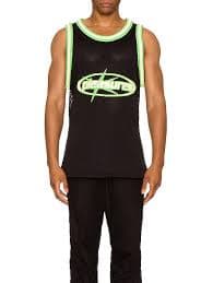 Pleasures Grim Basketball Jersey in Black | FWRD