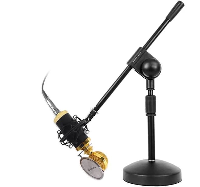 Rockville RCM02 Pro Studio Recording Condenser Microphone Mic+Shock
