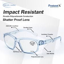 ProtectX Safety Reading Glasses for Women Men, UV Protection goggles, Anti-Impact Lightweight Glasses, Anti-Fog & Scratch-Resistant, Jade, +1.5 - Walmart.com