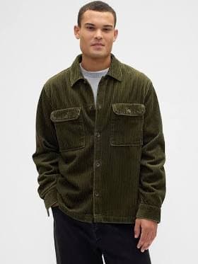 Gap Men's Relaxed Corduroy Overshirt