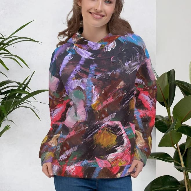 Modern Street Design Unisex Hoodie