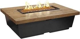 American Fyre Designs Contempo Rectangle Gas Firetable