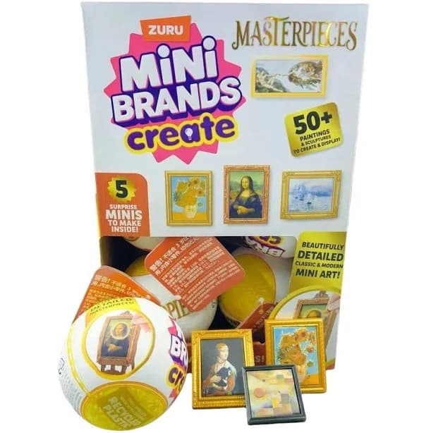 in Stock Original Zuru Mini Brands Create Masterpieces Series 5 Surprise Minis Blind Balls Miniature