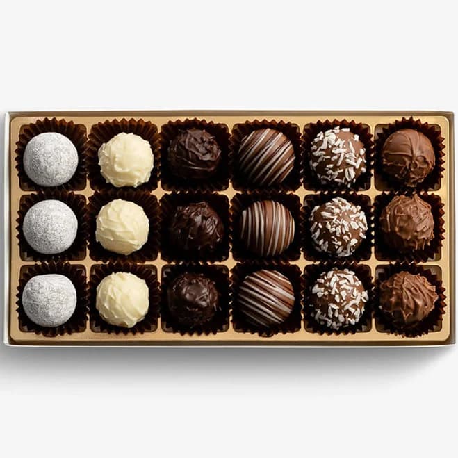 Läderach Swiss Chocolate Truffle Selection with Alcohol