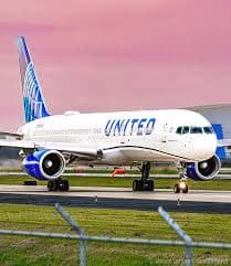 United Airlines Boeing 757-200 Evo Blue Jigsaw Puzzle by Steven Larson - PX Puzzles