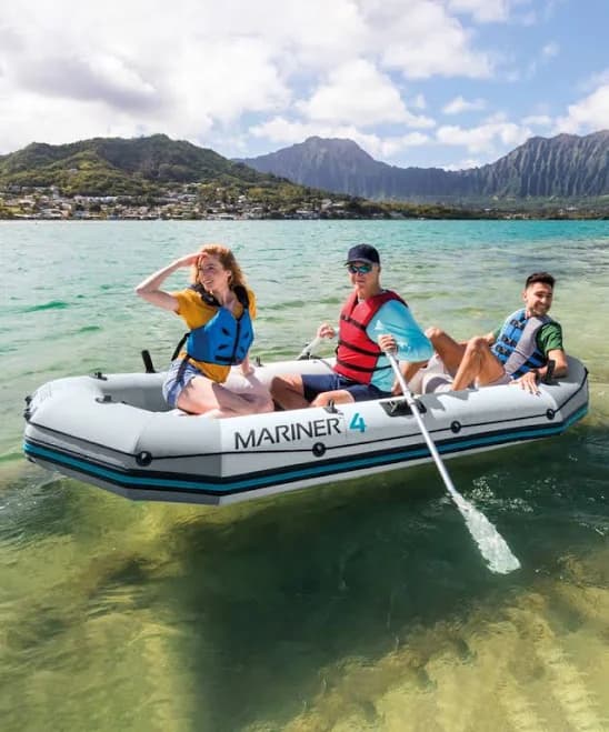 INTEX Mariner 4 Inflatable Boat Set