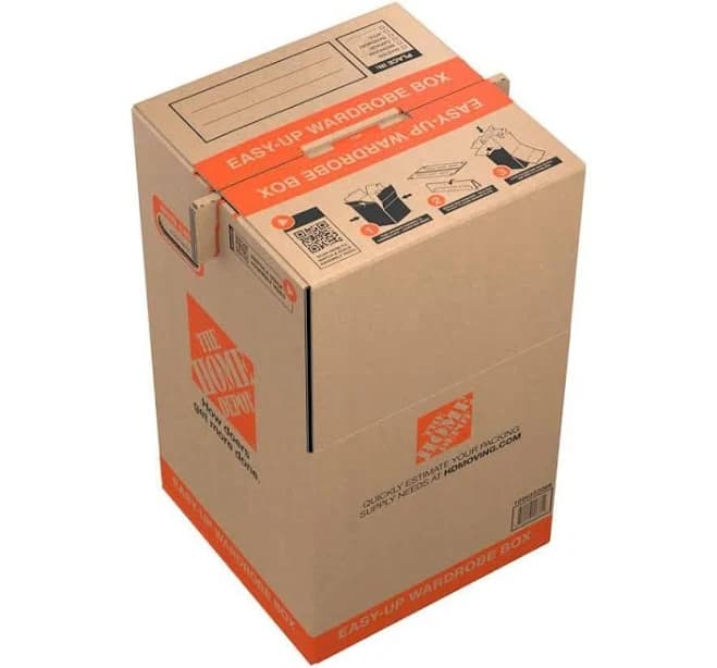 The Home Depot Wardrobe Moving Box