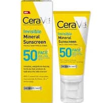 CeraVe Invisible Mineral Sunscreen SPF 50