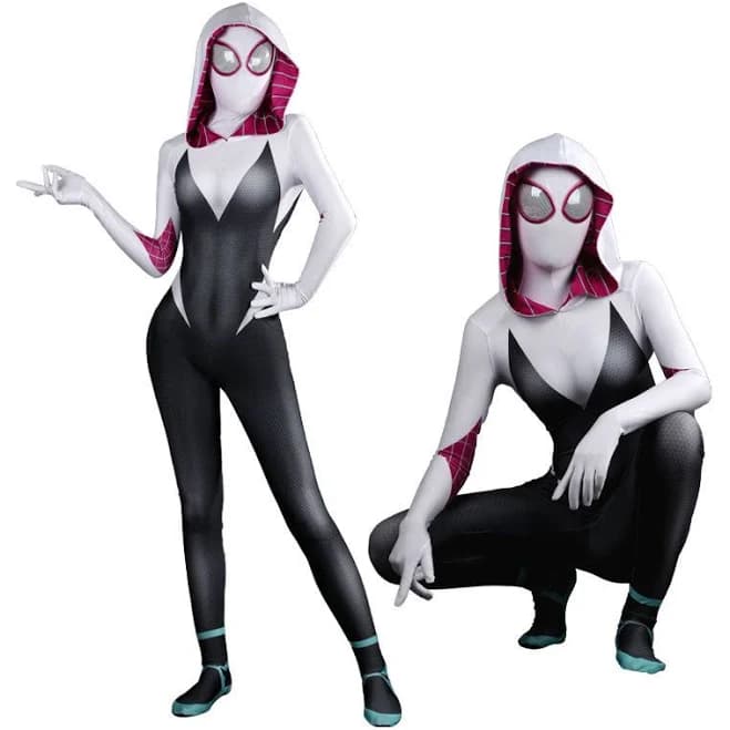 Marvel Spider-Man Gwen Stacy Cosplay Costumes