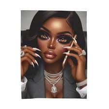 Business Call Plush Blanket