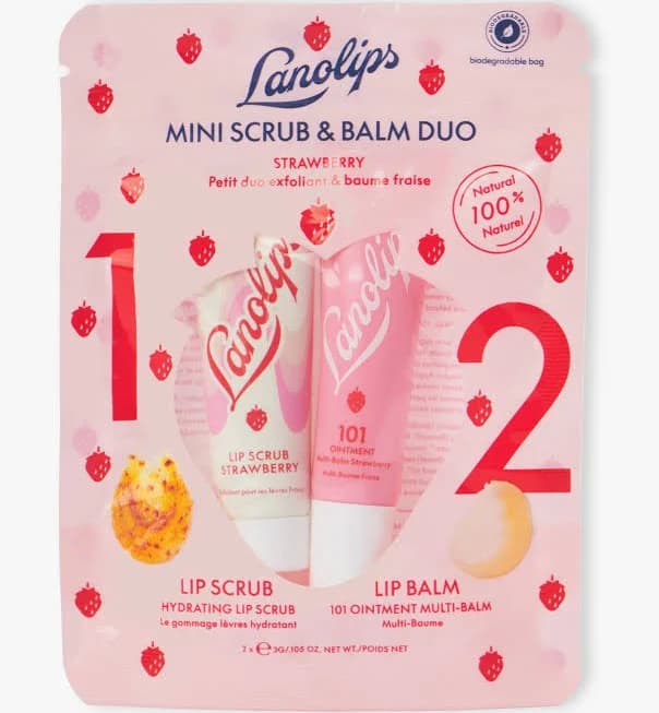 Lanolips Mini Scrub & Balm Duo