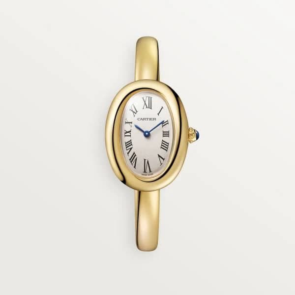 Cartier Baignoire 18ct Rose-Gold Diamond Quartz Watch