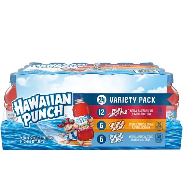 Hawaiian Punch Variety Pack Juice Drink Bottles