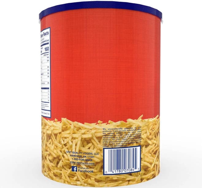 Utz Original Potato Stix, Multipack, 15 oz, 3 Count