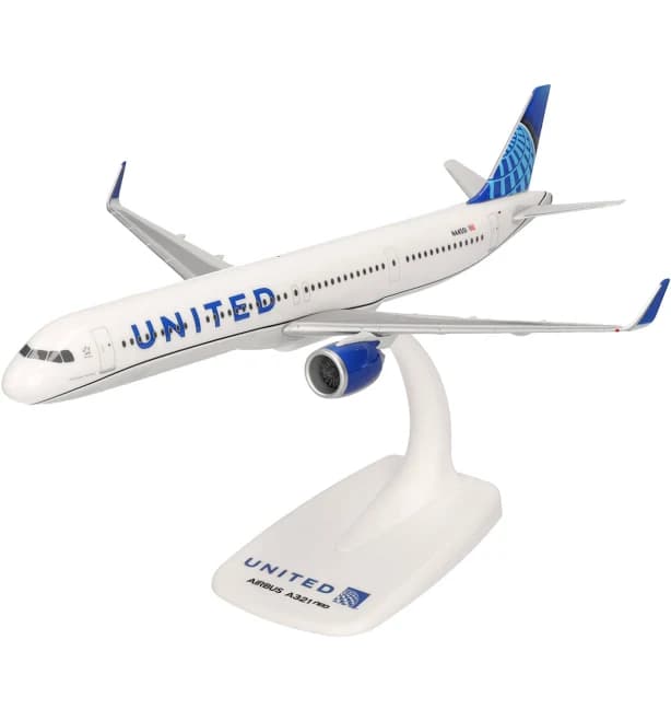 Herpa Snap-Fit Airbus A321neo United Airlines
