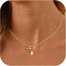 Amazon.com: HABIKIP Gold Pearl Bracelets for Women, Trendy 14K Gold Plated Bead Charm Bracelet Dainty Cute Small Cubic Zirconia Non Tarnish Gold Bracelets Waterproof Fashion Jewelry Christmas Gifts for Women: Clothing, Shoes