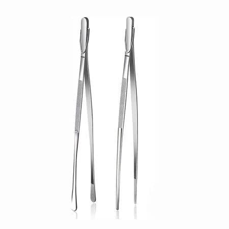 Fox Run Stainless Steel Kitchen Tweezers Set of 2